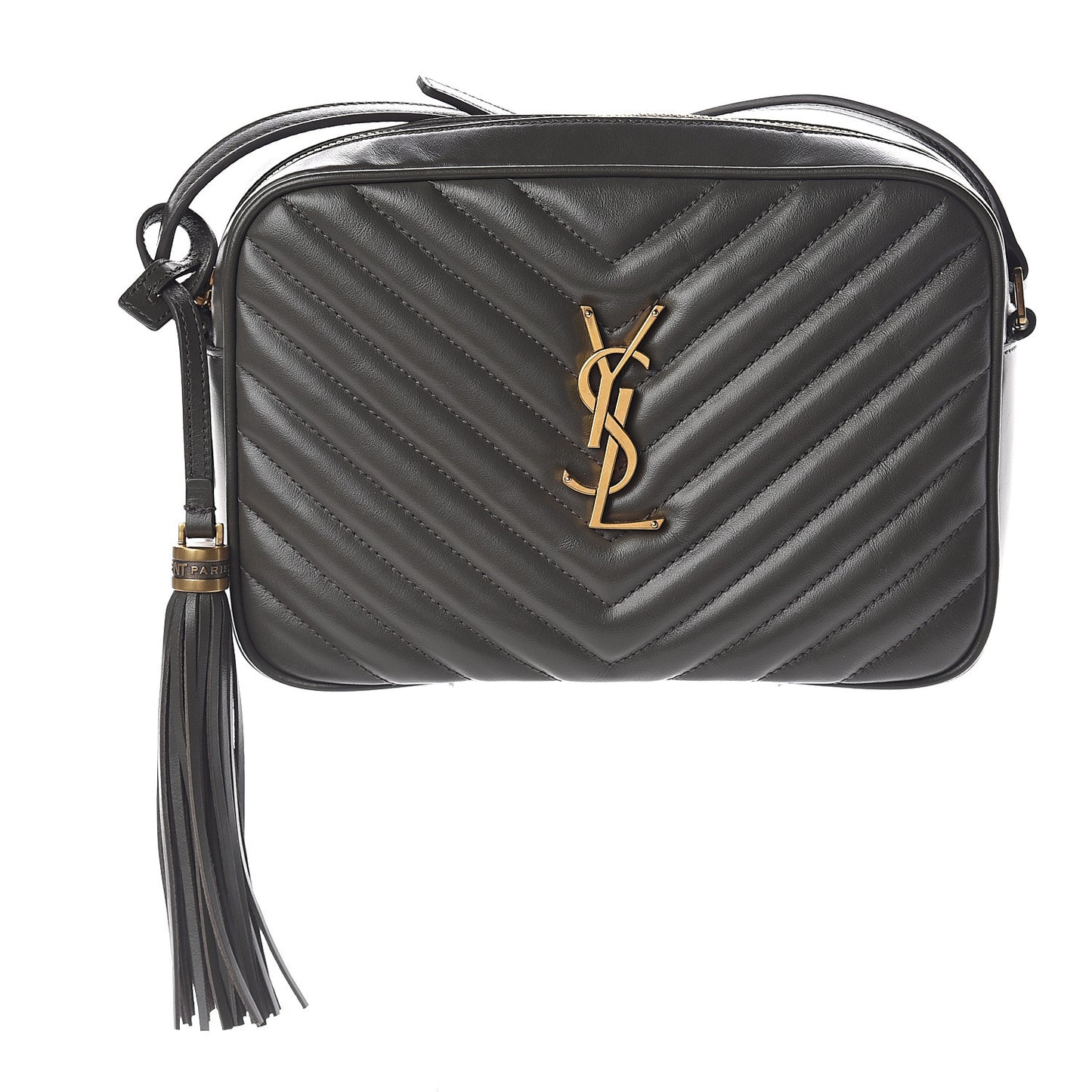 Calfskin Matelasse Monogram Lou Camera Bag Pebble