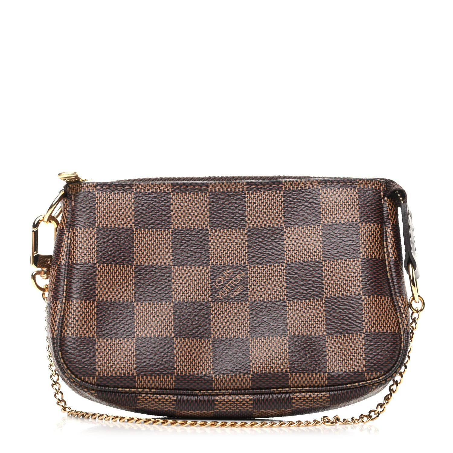 Louis Vuitton Damier Ebene Mini Pochette Accessories 1 of 8