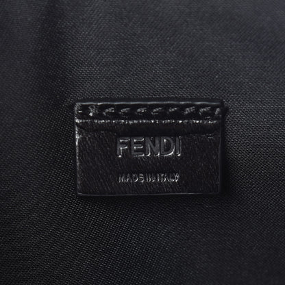 Fendi Vitello FF 1974 Embossed Pouch Maya Black 6 of 7