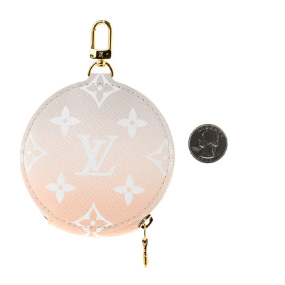 Louis Vuitton Monogram Giant By The Pool Multi Pochette Accessories Round Coin Purse Brume 3 of 5