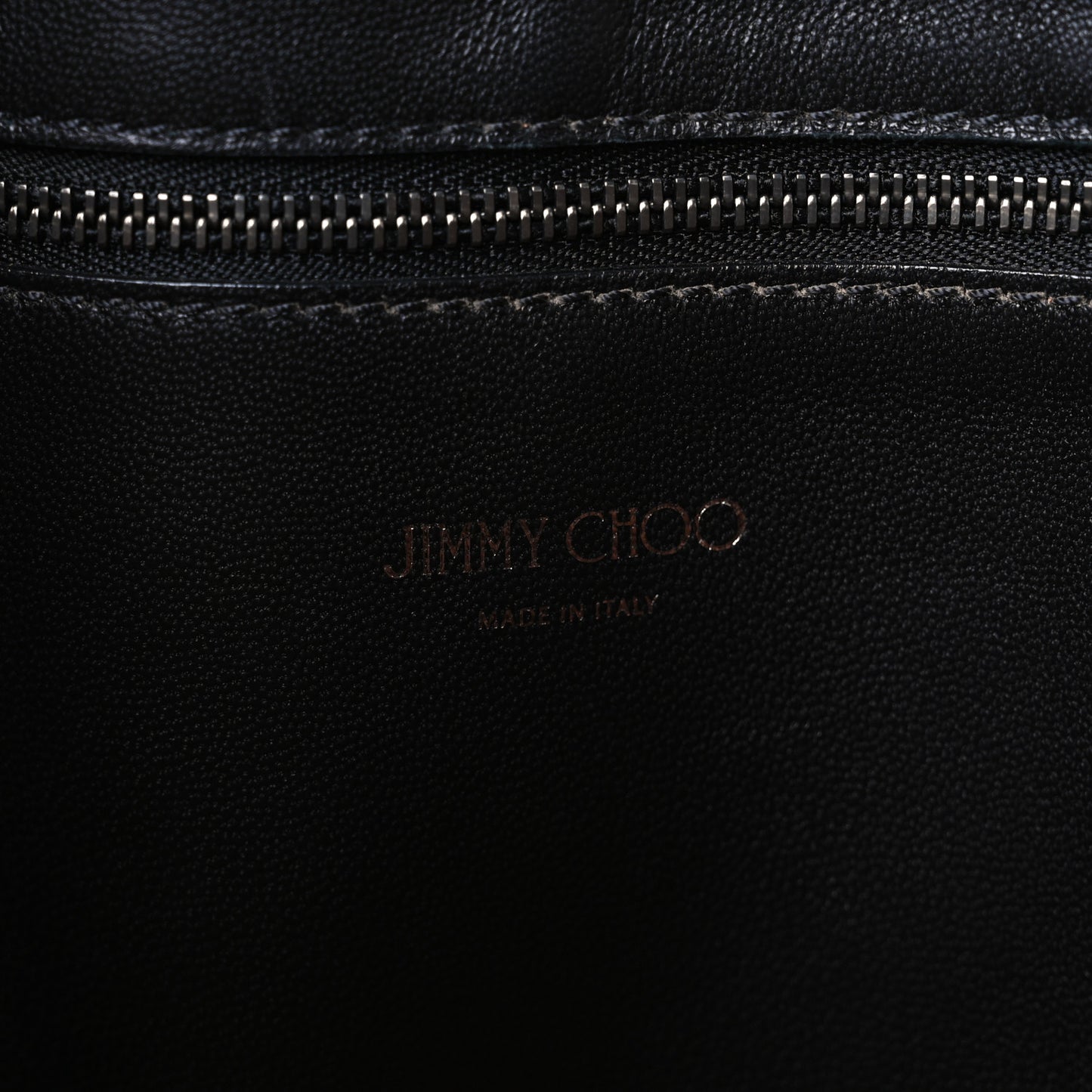 Denim Calfskin Twist East West Tote Blue Black