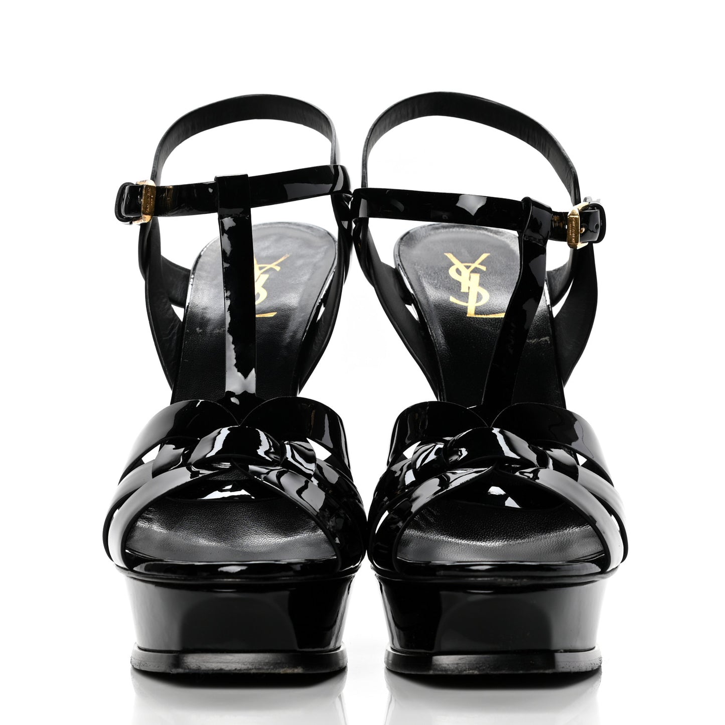 Patent Tribute 105 Platform Sandals 41 Black