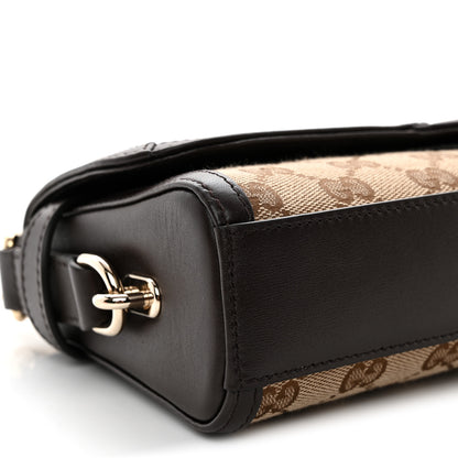 Gucci GG Monogram Small Luce Shoulder Bag Beige Ebony 9 of 11
