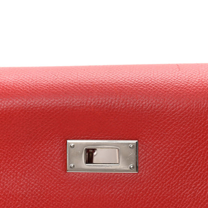 Hermes Epsom Kelly Retourne 28 Rouge Casaque 9 of 14