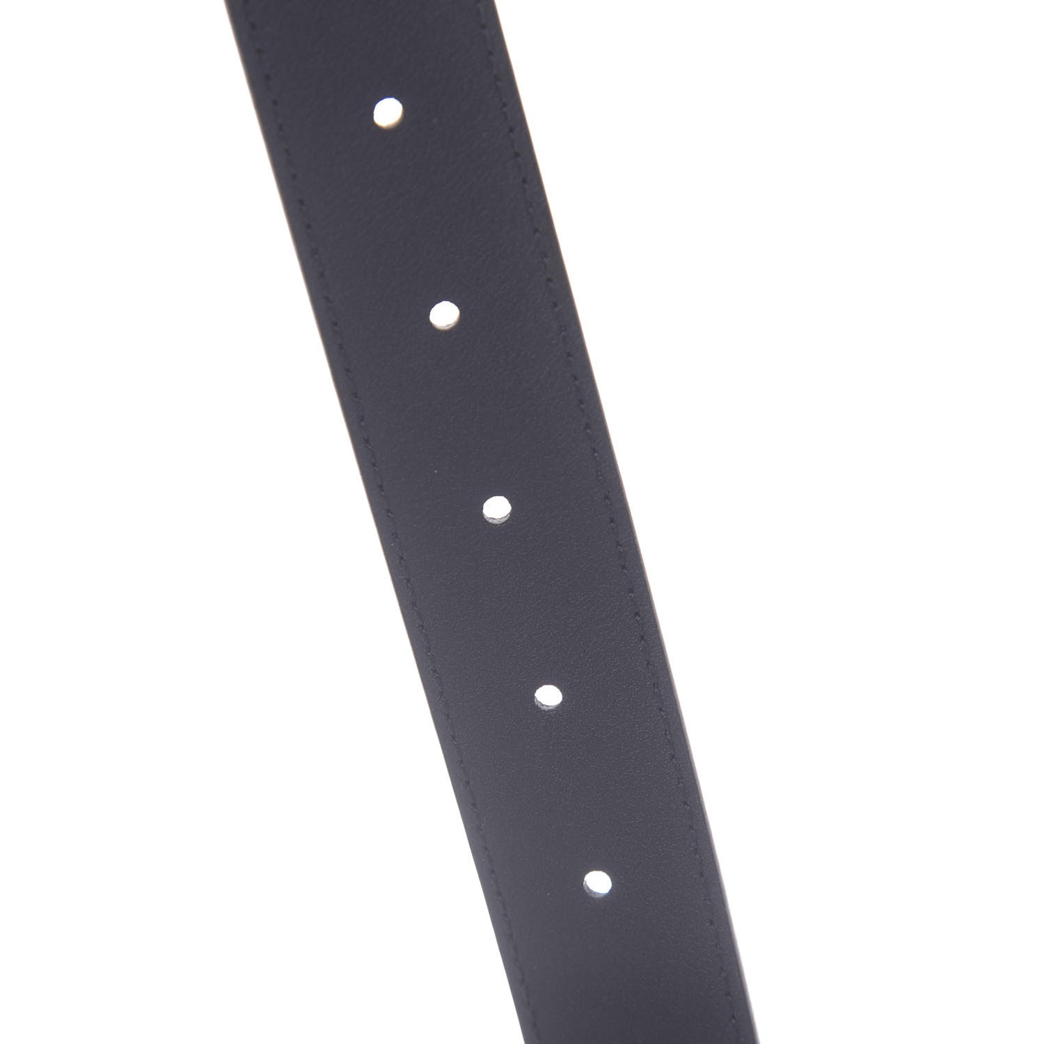 Gucci Moon Calfskin Double G 30mm Belt 85 34 Blue 5 of 5