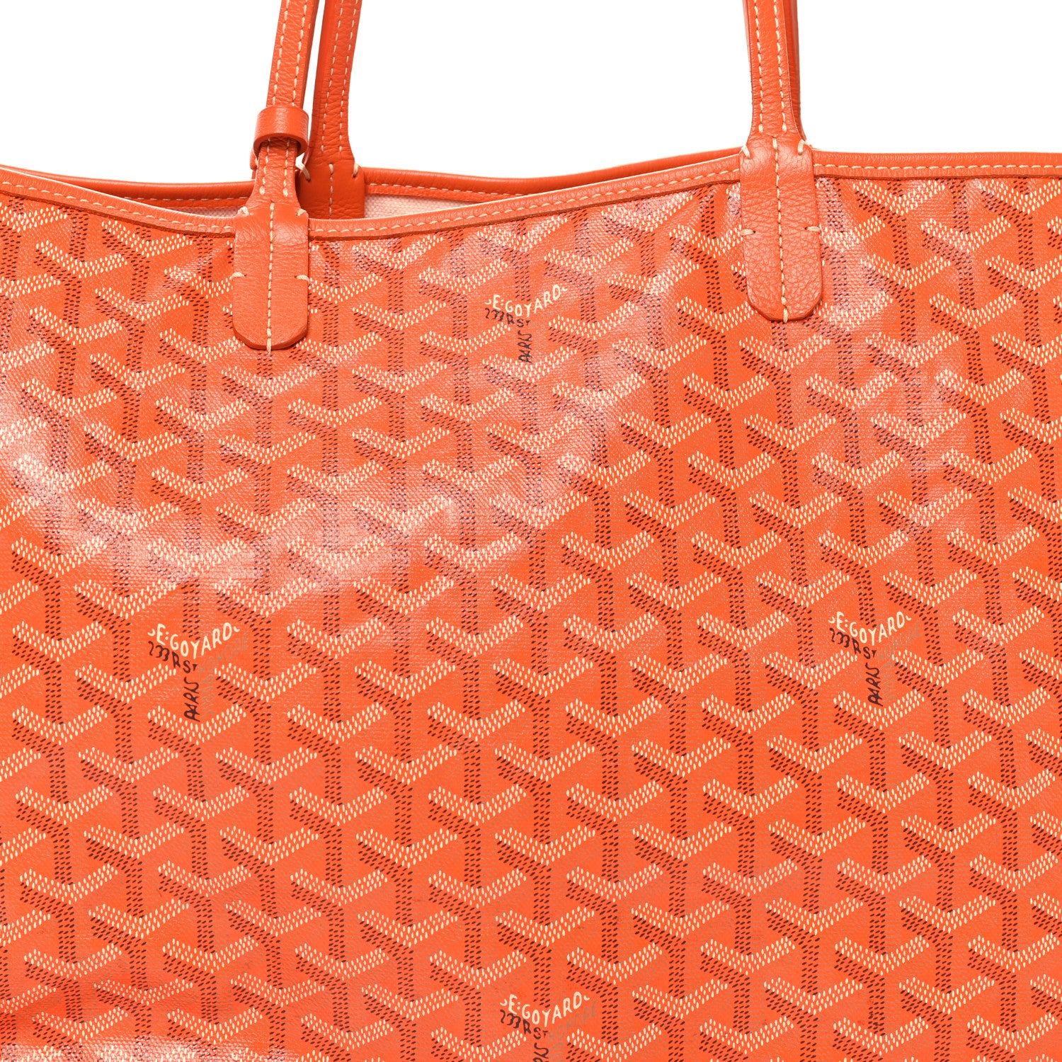 Goyard Goyardine Saint Louis PM Orange 9 of 12