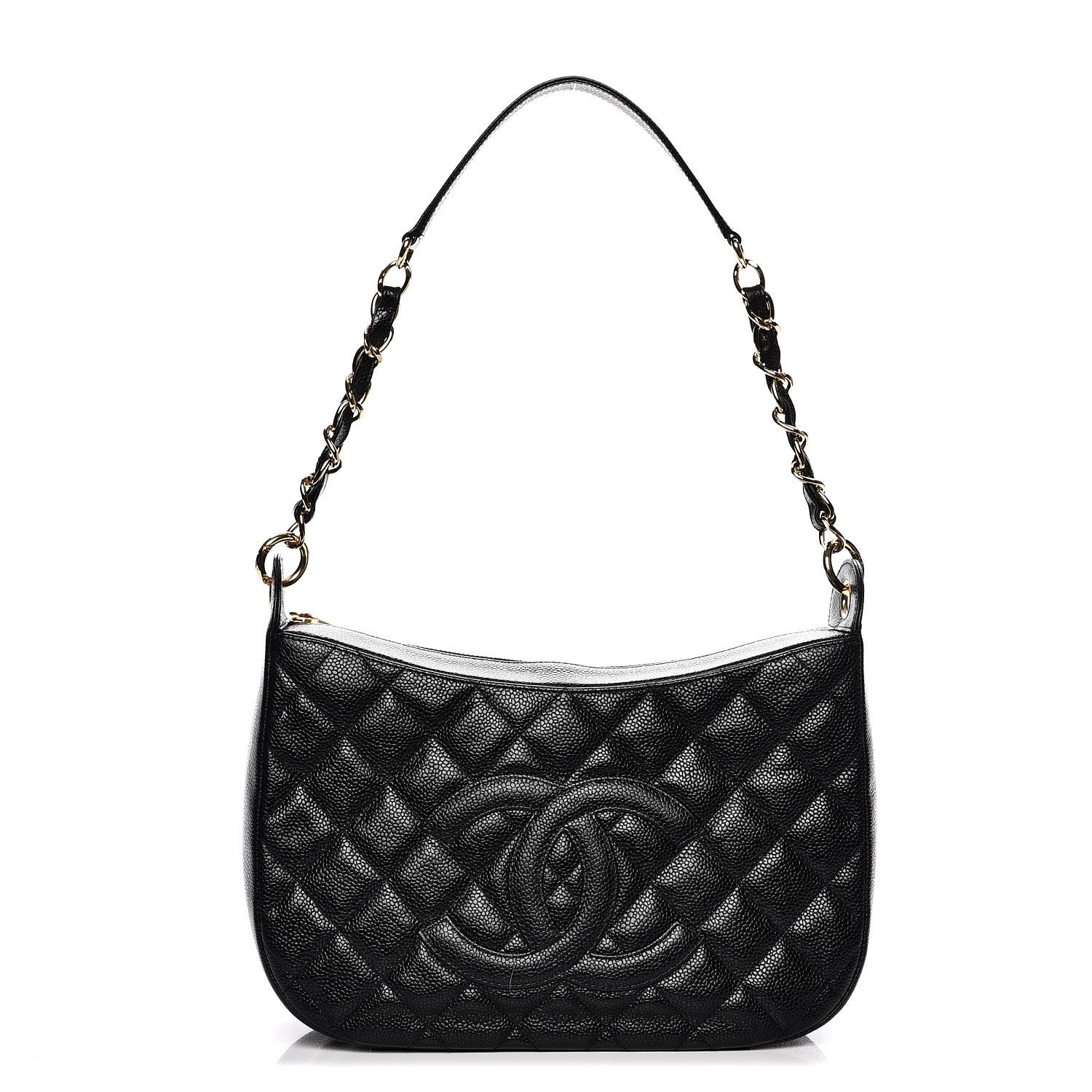 Chanel Caviar Quilted Hobo Black 1 of 13