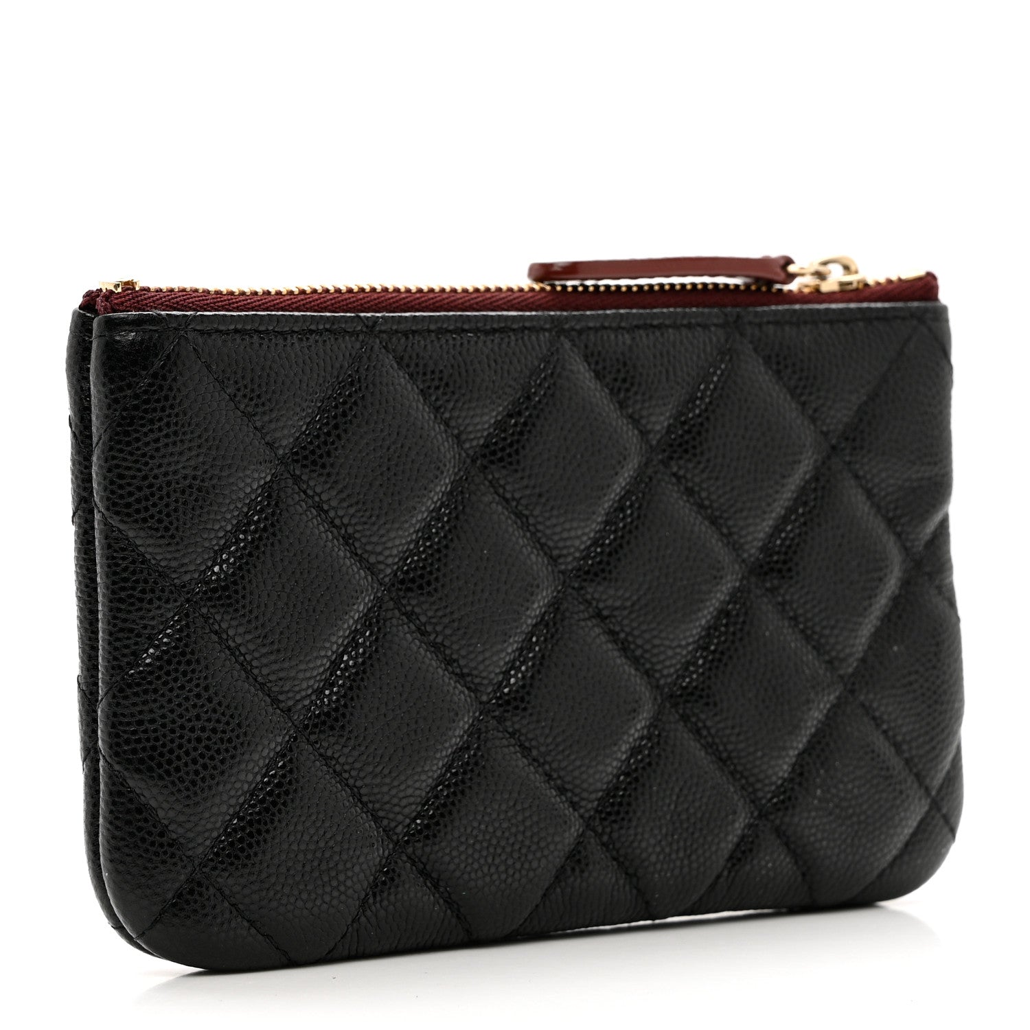 Chanel Caviar Quilted Small Pouch Black 3 of 8