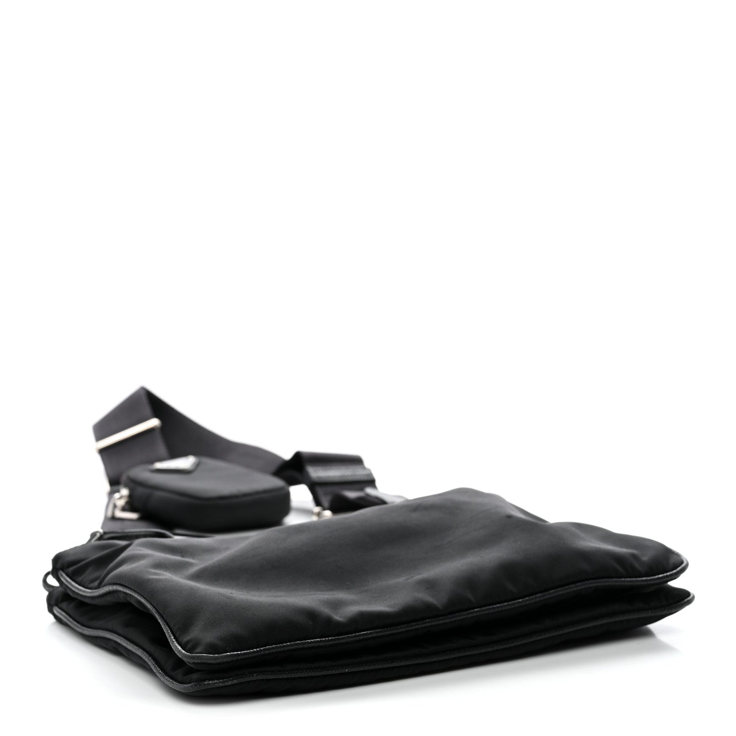 Prada Re-Nylon Saffiano Re-Edition 2000 Double Zip Crossbody Bag