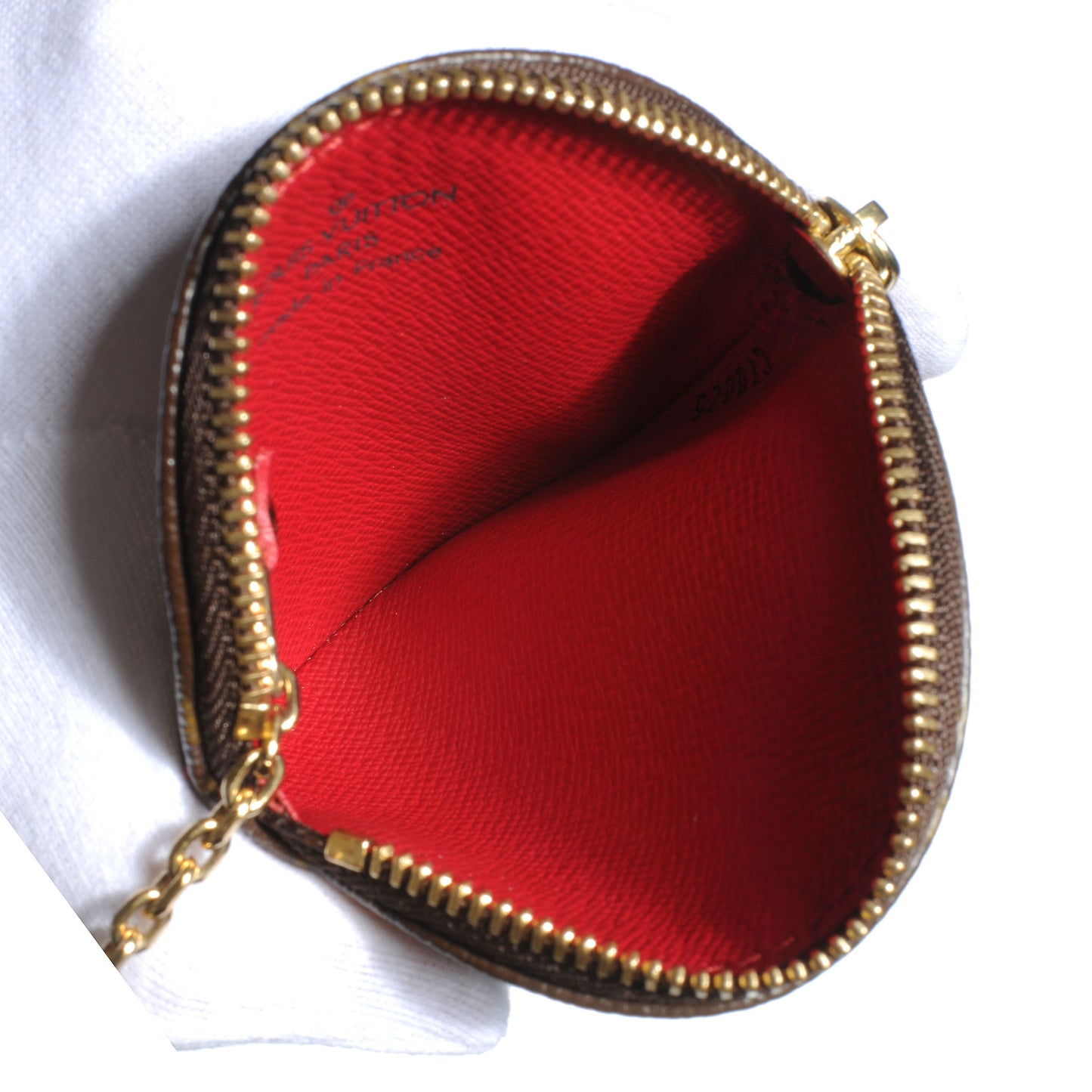 Monogram Cerises Round Coin Purse