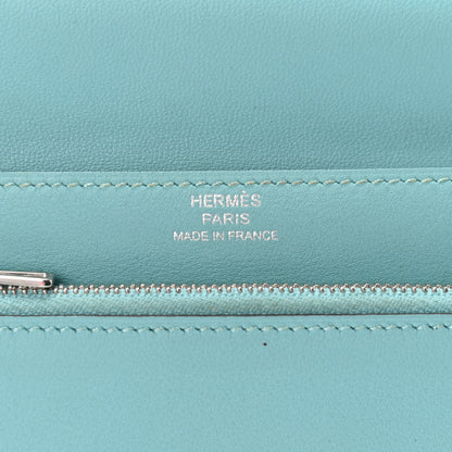 Hermes Swift Dogon Compact Wallet Bleu Atoll 6 of 8