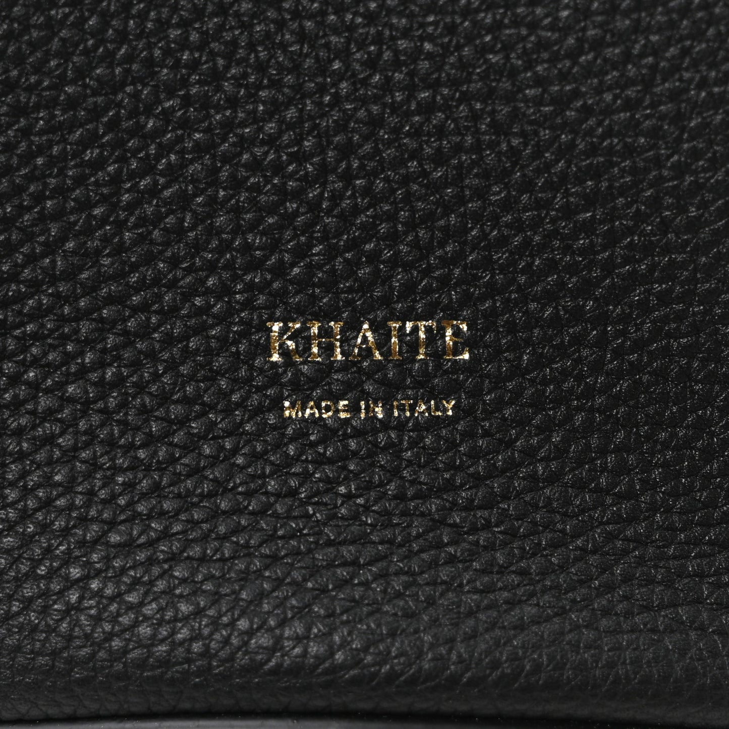 Pebbled Sport Calfskin Small Lotus Tote Black