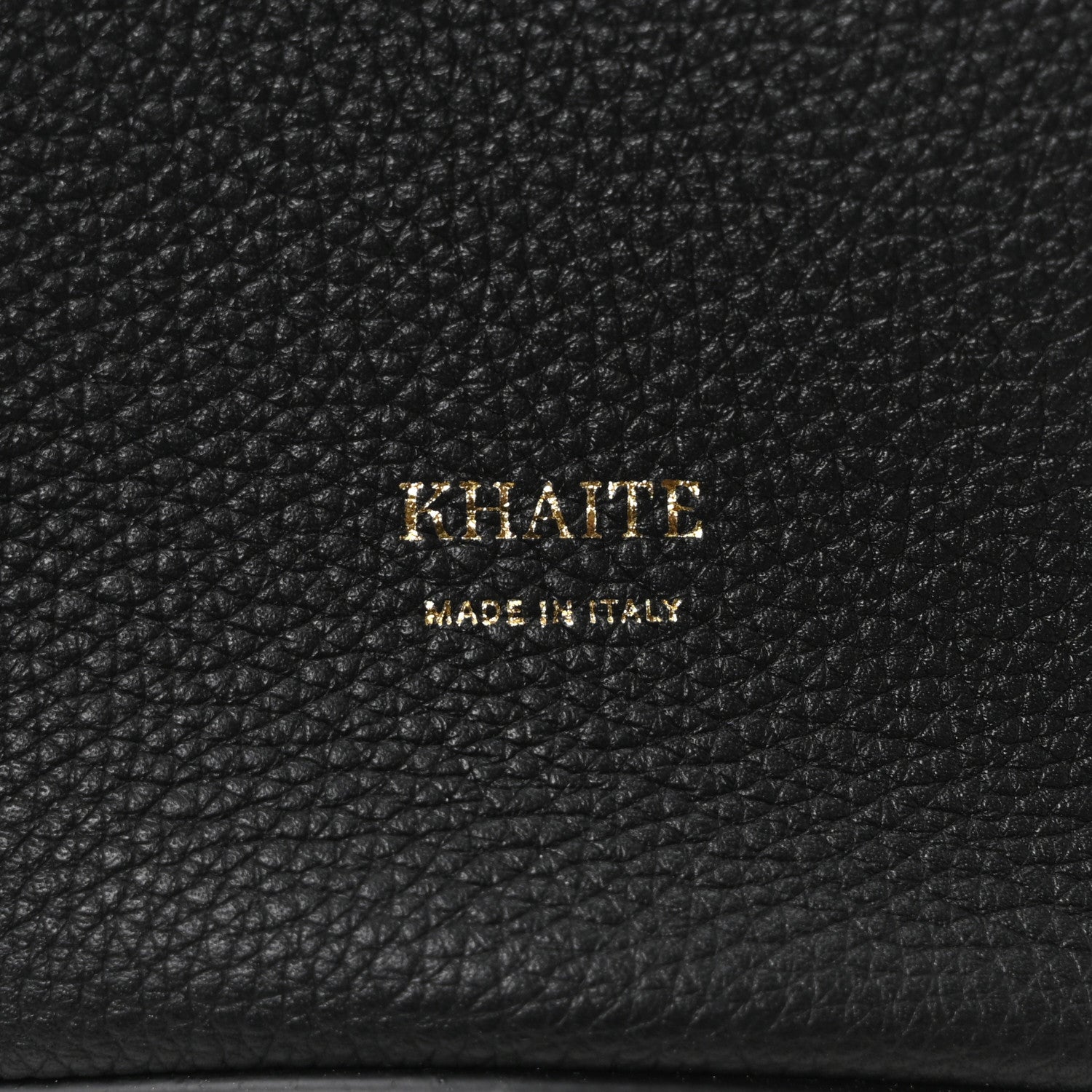 Khaite Pebbled Sport Calfskin Small Lotus Tote Black 6 of 9