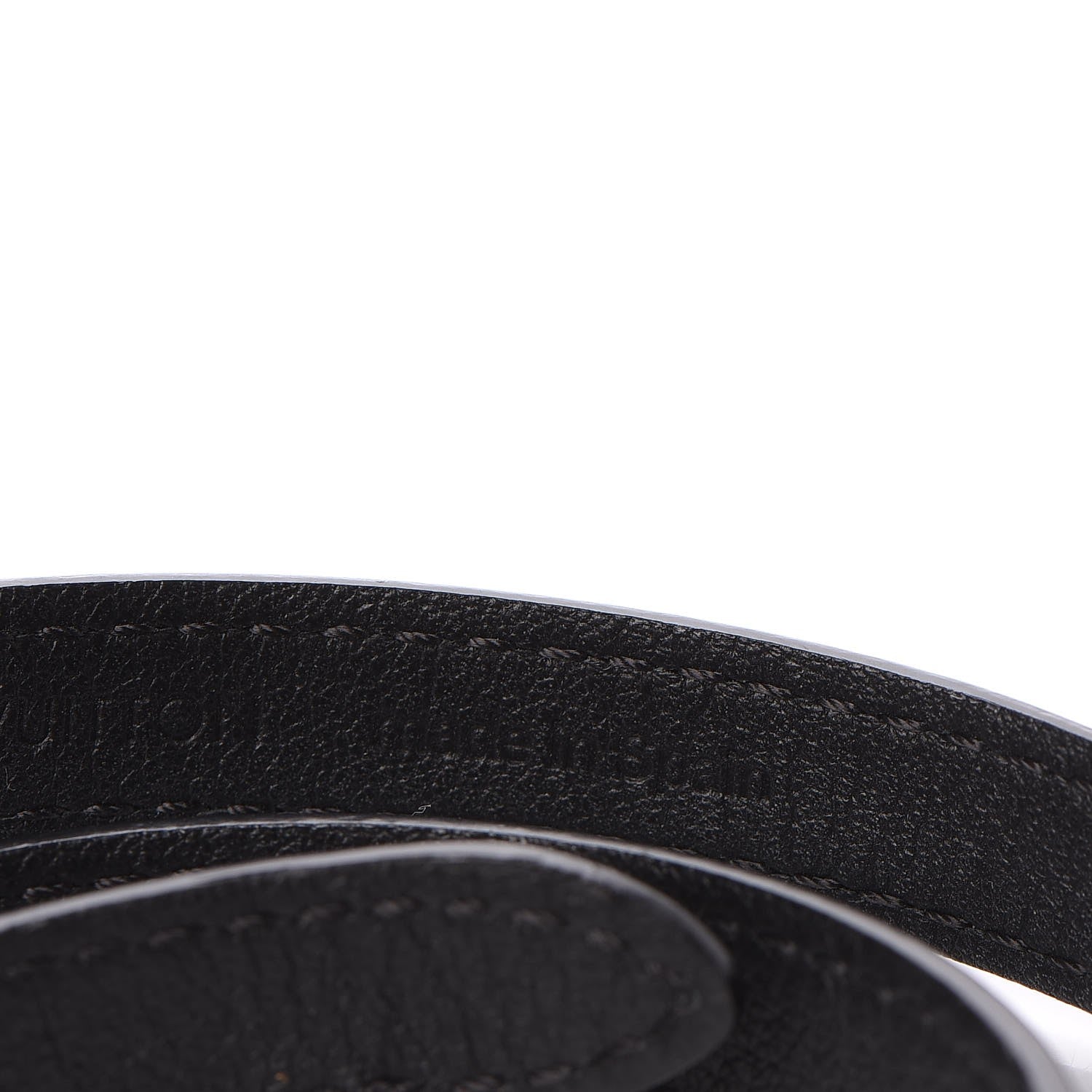 Louis Vuitton Calfskin Box It Bracelet 17 Black 5 of 5