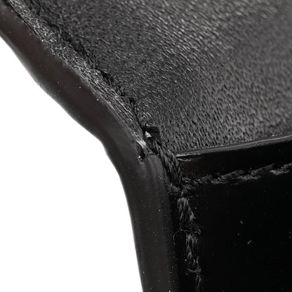 Celine Shiny Calfskin Teen Triomphe Black 10 of 12