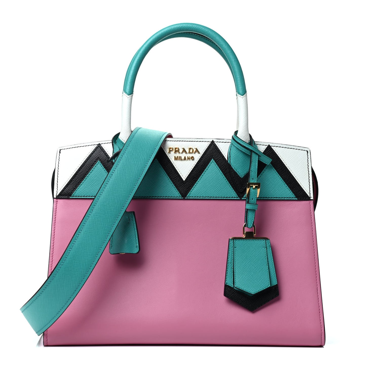 City Calf Saffiano Medium Esplanade Tote Begonia Giad