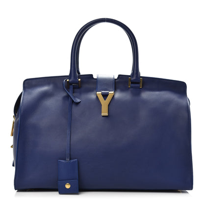 Saint Laurent Calfskin Medium Classic Y Cabas Royal Blue 1 of 10