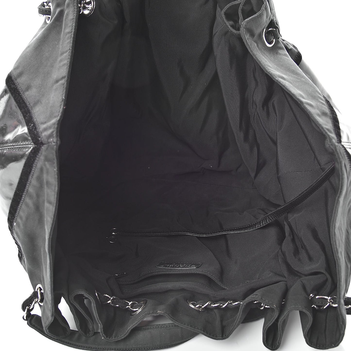 Vinyl Large Stretch Spirit Cabas Black