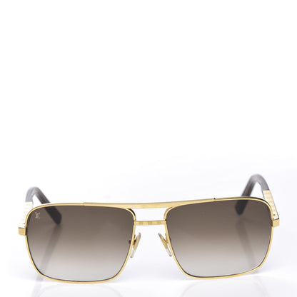 Louis Vuitton Attitude Sunglasses Z0259U Gold 2 of 7
