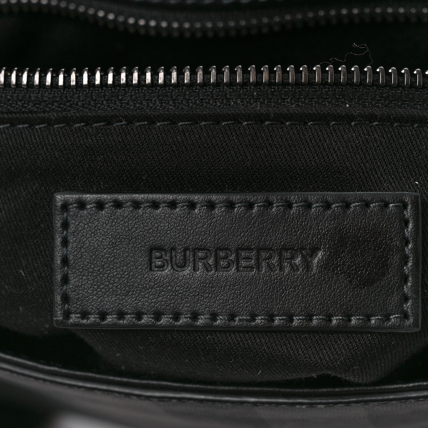 Burberry Check Small Wright Messenger Charcoal 6 of 12