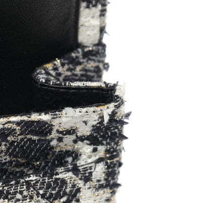Chanel Tweed Camellia Quilted 2.55 Reissue 226 Flap Ecru 16 of 17