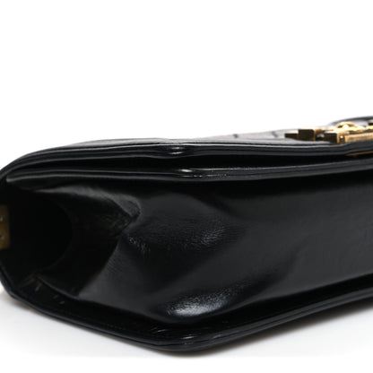 Chanel Aged Calfskin Quilted Medium Boy Flap Black 9 of 10