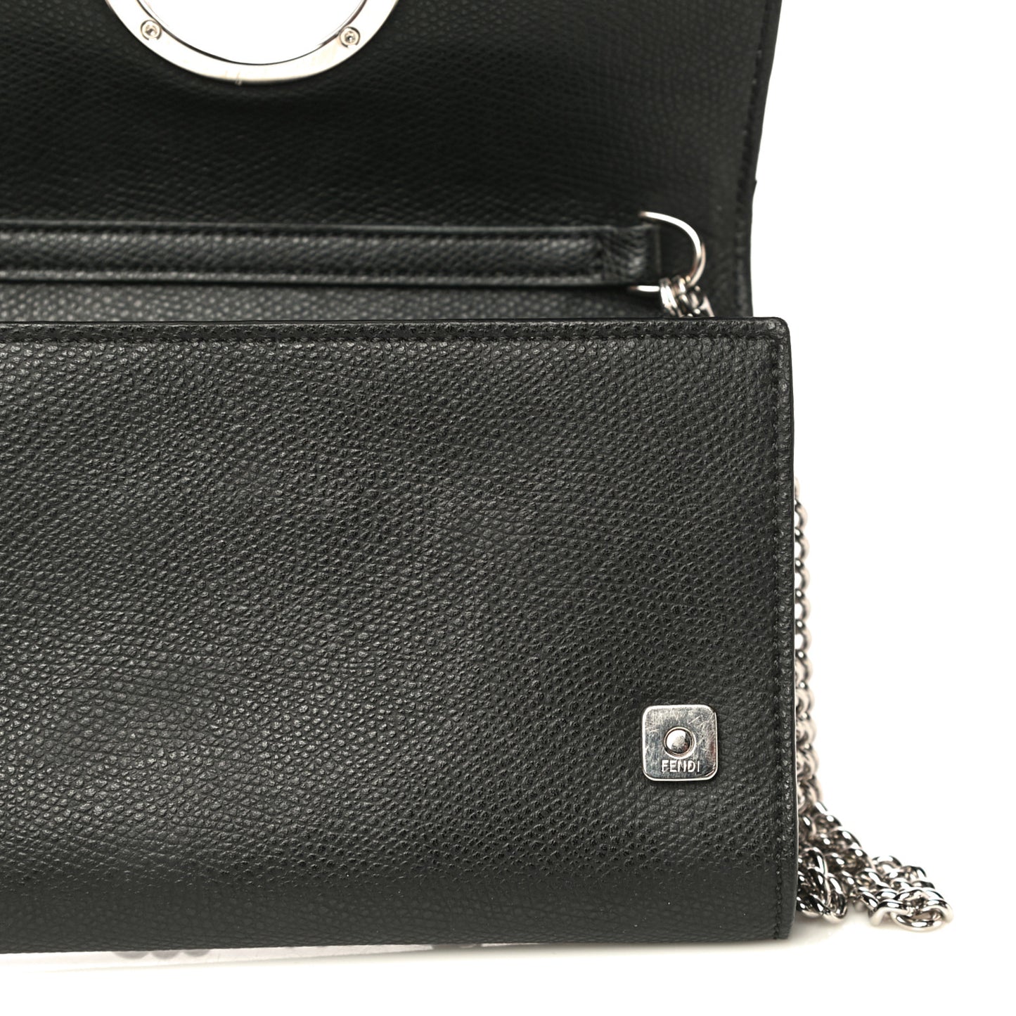 Vitello Cruise F is Fendi Wallet on Chain Black