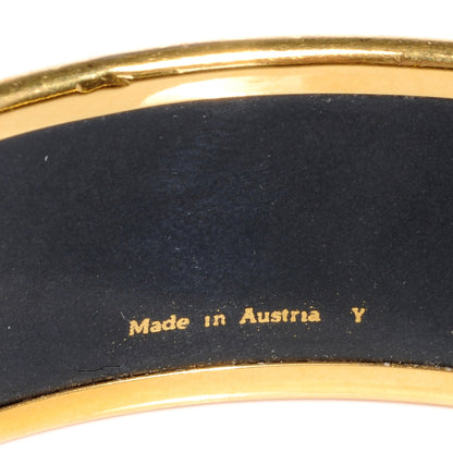 Hermes Enamel Printed Wide Bracelet 65 5 of 5