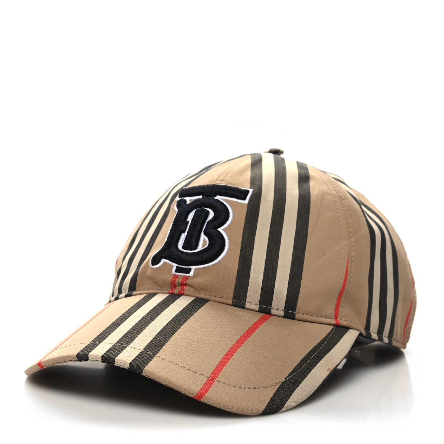 Burberry Cotton Vintage Check Monogram Baseball Hat S Archive Beige 1 of 10