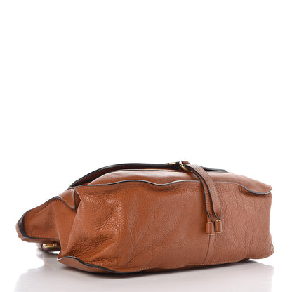 Chloe Calfskin Large Marcie Satchel Tan 4 of 8