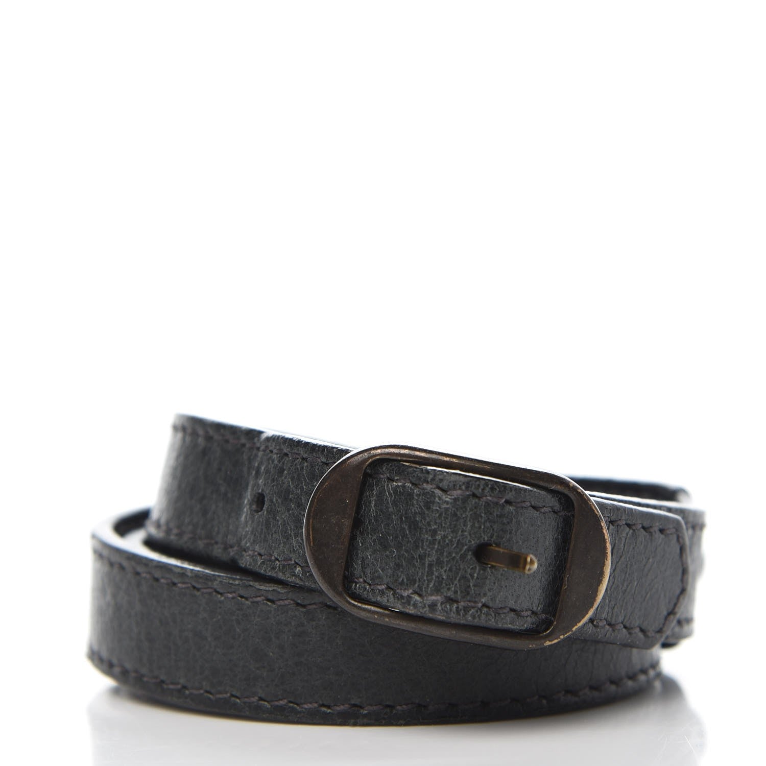 Balenciaga Agneau Triple Tour M Bracelet Nuit Fonce 3 of 6