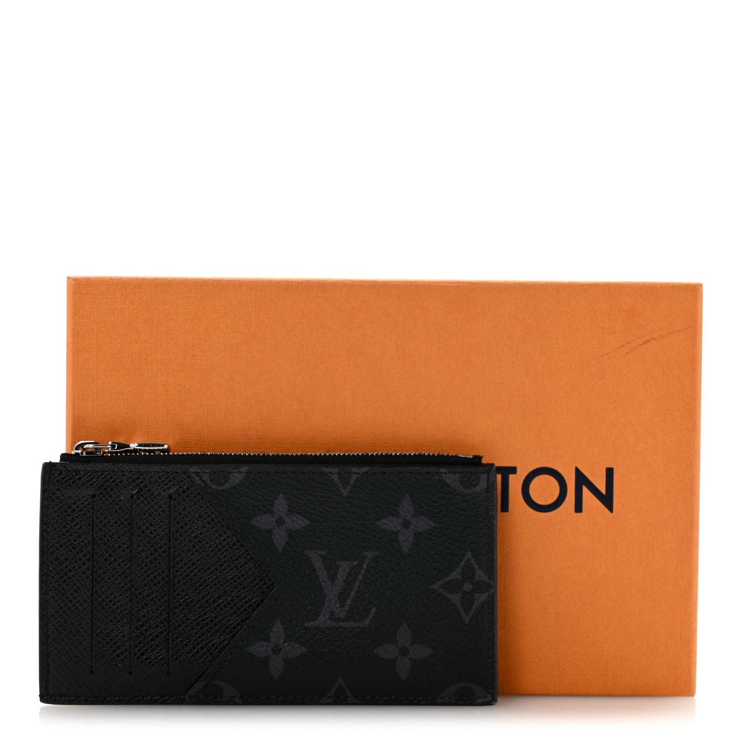 Louis Vuitton Taigarama Coin Card Holder Black 11 of 11
