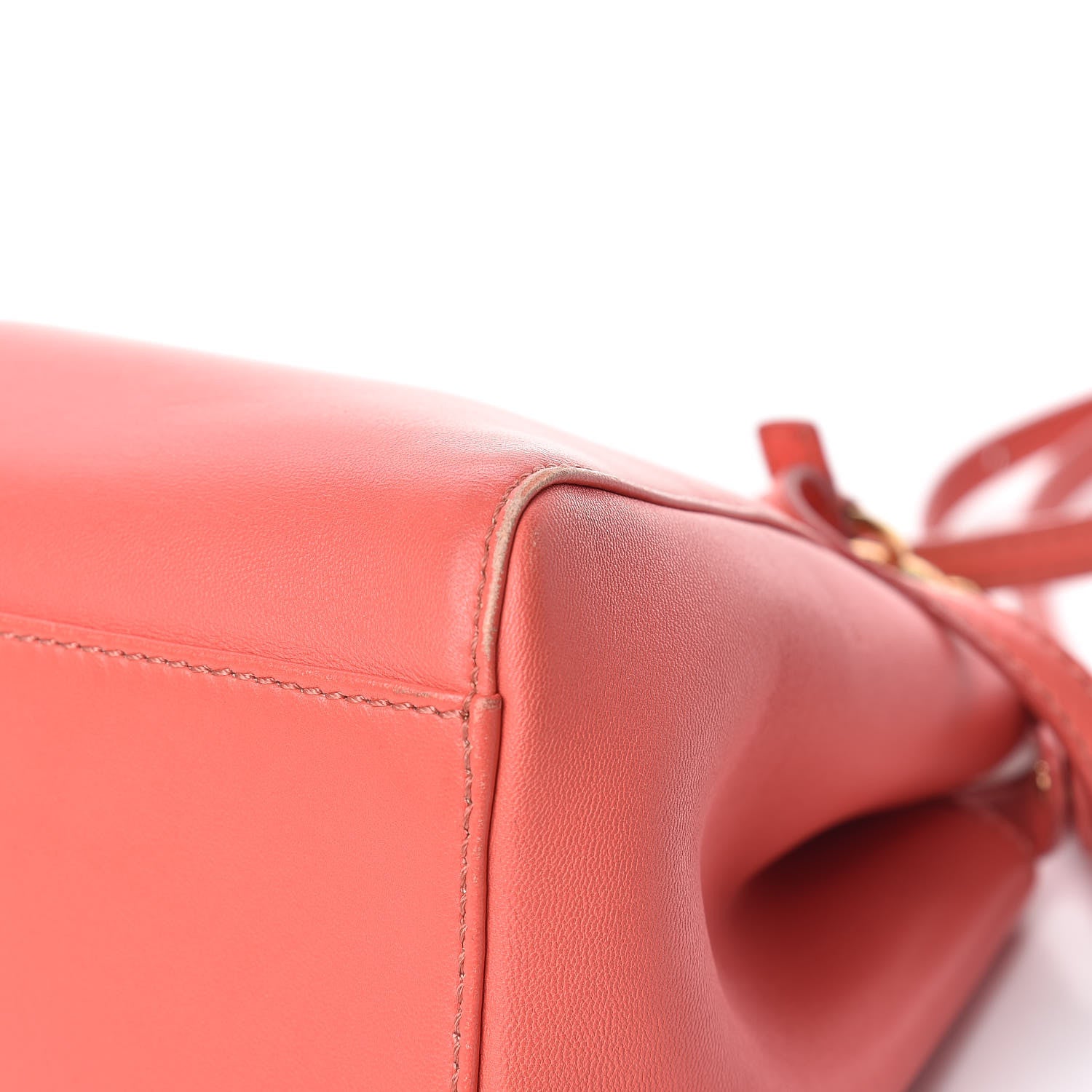 Fendi Nappa Mini Peekaboo Iconic Satchel Rosa Exstasy 13 of 15