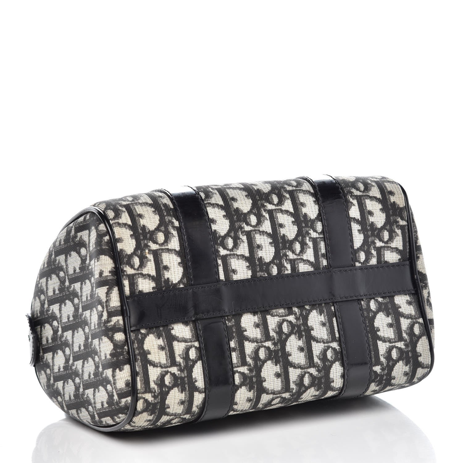 Christian Dior Monogram Boston Black 4 of 9