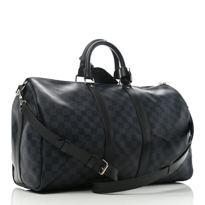 Louis Vuitton Damier Cobalt Keepall Bandouliere 45 2 of 9