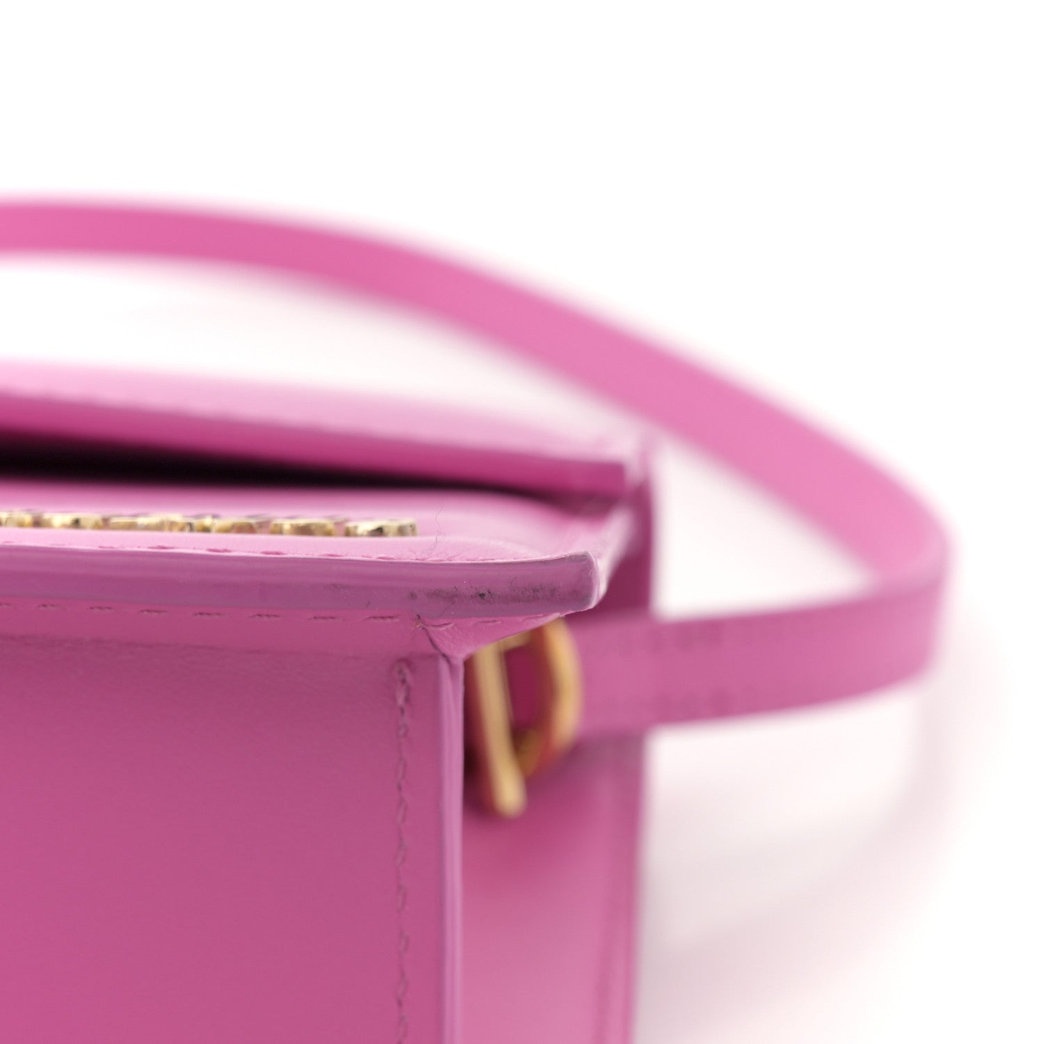 Jacquemus Smooth Calfskin Le Bambino Long Flap Pink 10 of 11