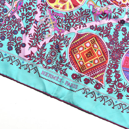 Hermes Silk L'Arbre De Vie Scarf 90 3 of 6