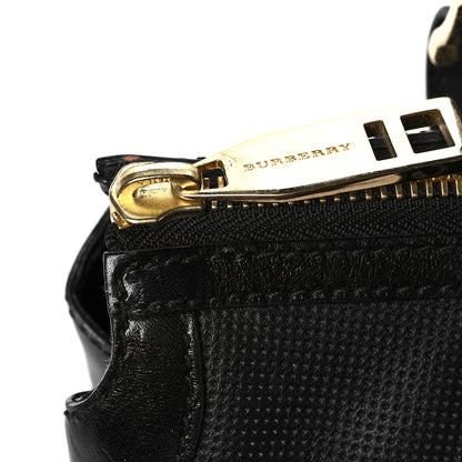 Burberry Nylon Beat Check Medium Landscape Lynher Tote Black 9 of 9