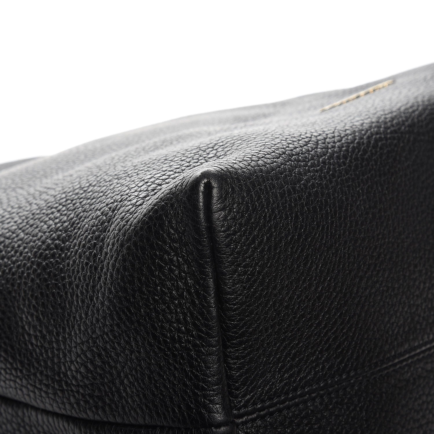 Burberry Grainy Calfskin Medium Cale Hobo Black 9 of 12