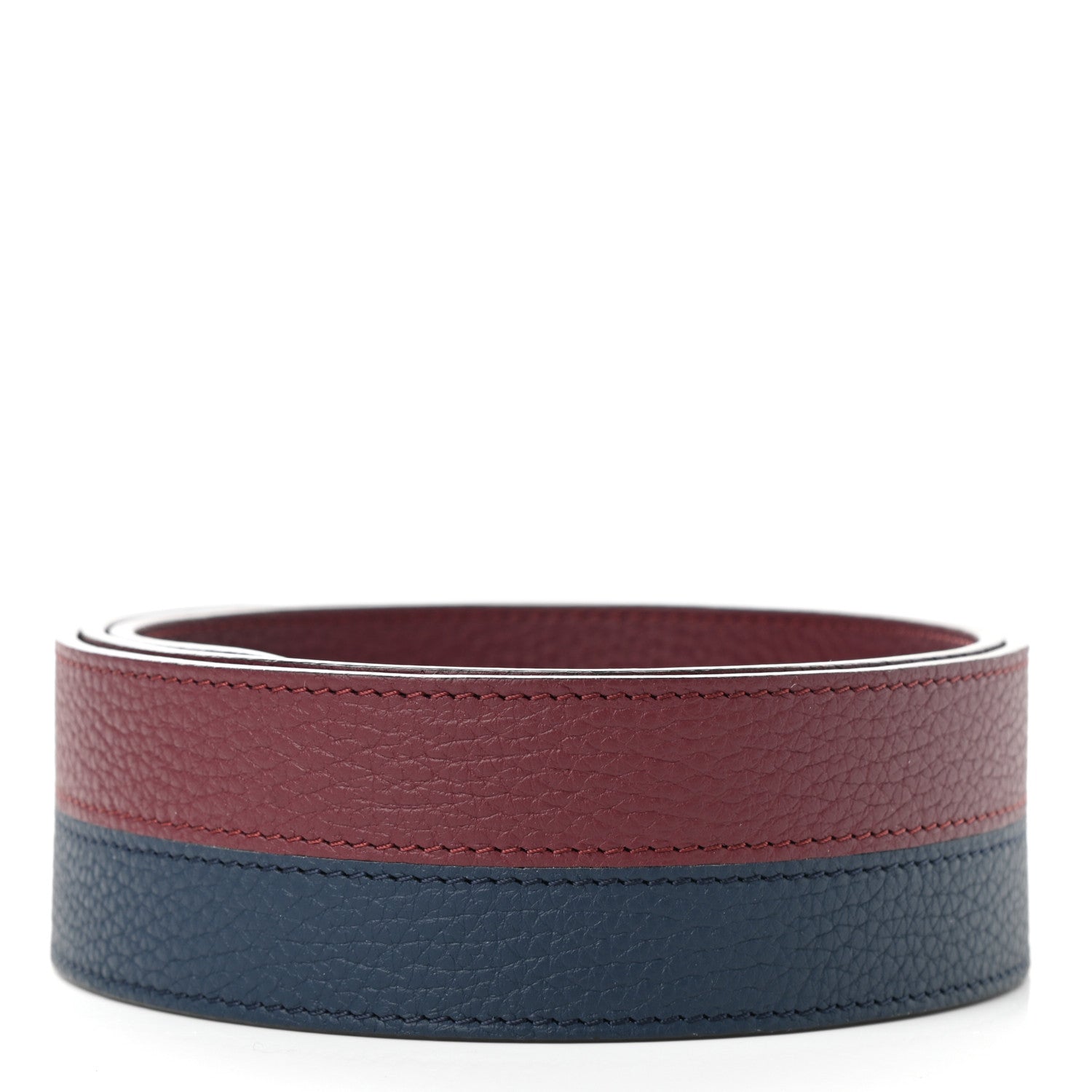 Moynat Taurillon Blush Across Strap Bordeaux Ocean 2 of 5