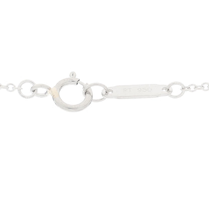 Tiffany Platinum Diamond Small Cross Pendant Necklace 3 of 5