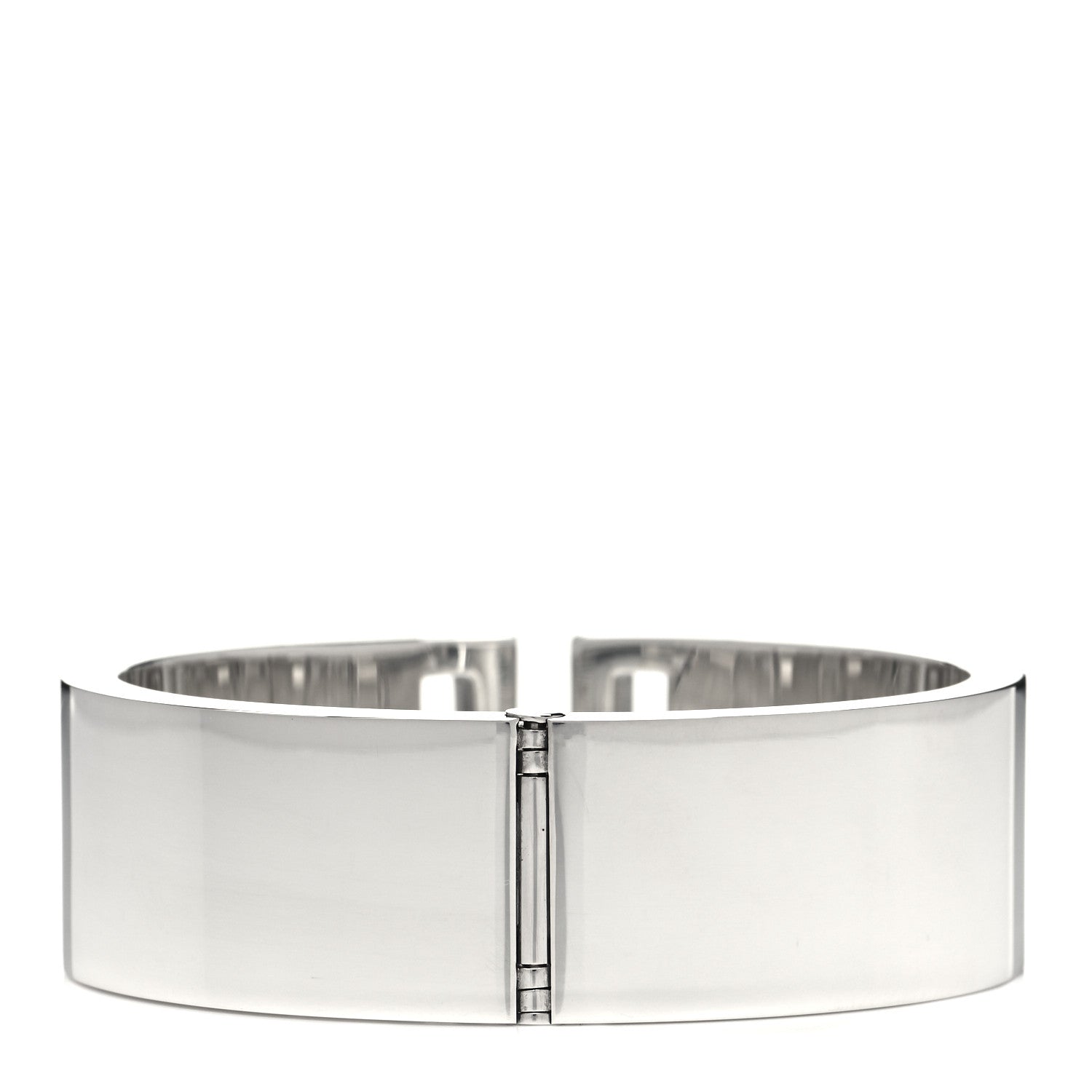 Tiffany Sterling Silver T Cutout Cuff Bracelet 3 of 4