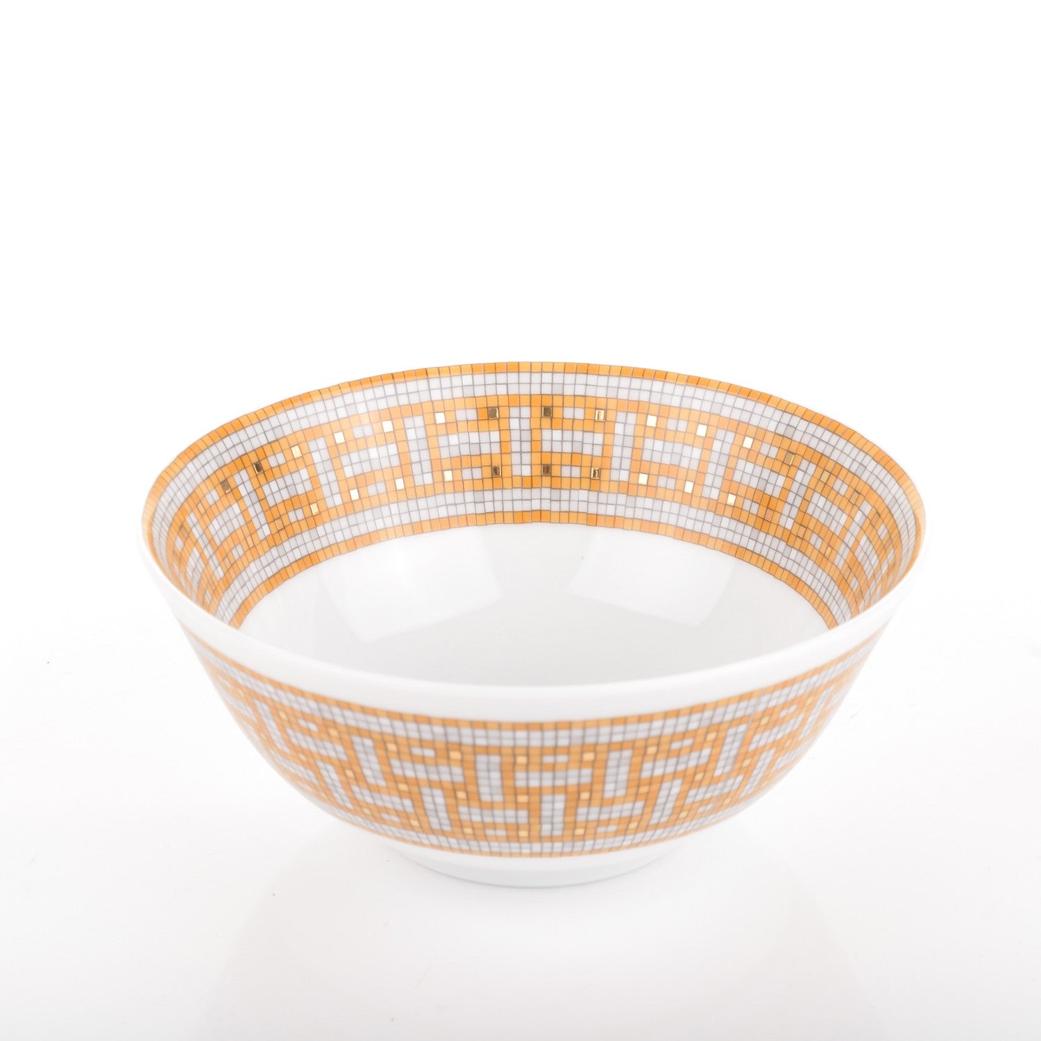 Hermes Porcelain Mosaique au 24 Rice Bowl Set of 2 4 of 7
