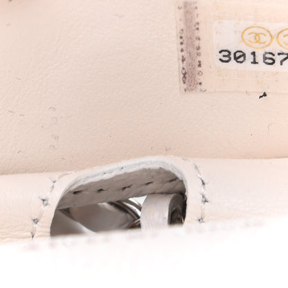 Chanel Caviar Quilted Airpods Pro Case White 8 of 9