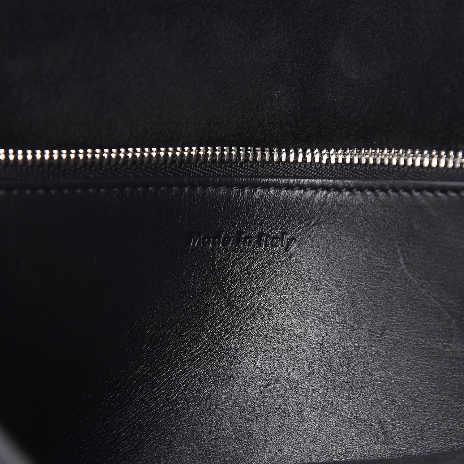 Celine Smooth Calfskin Blade Chain Flap Black 7 of 17