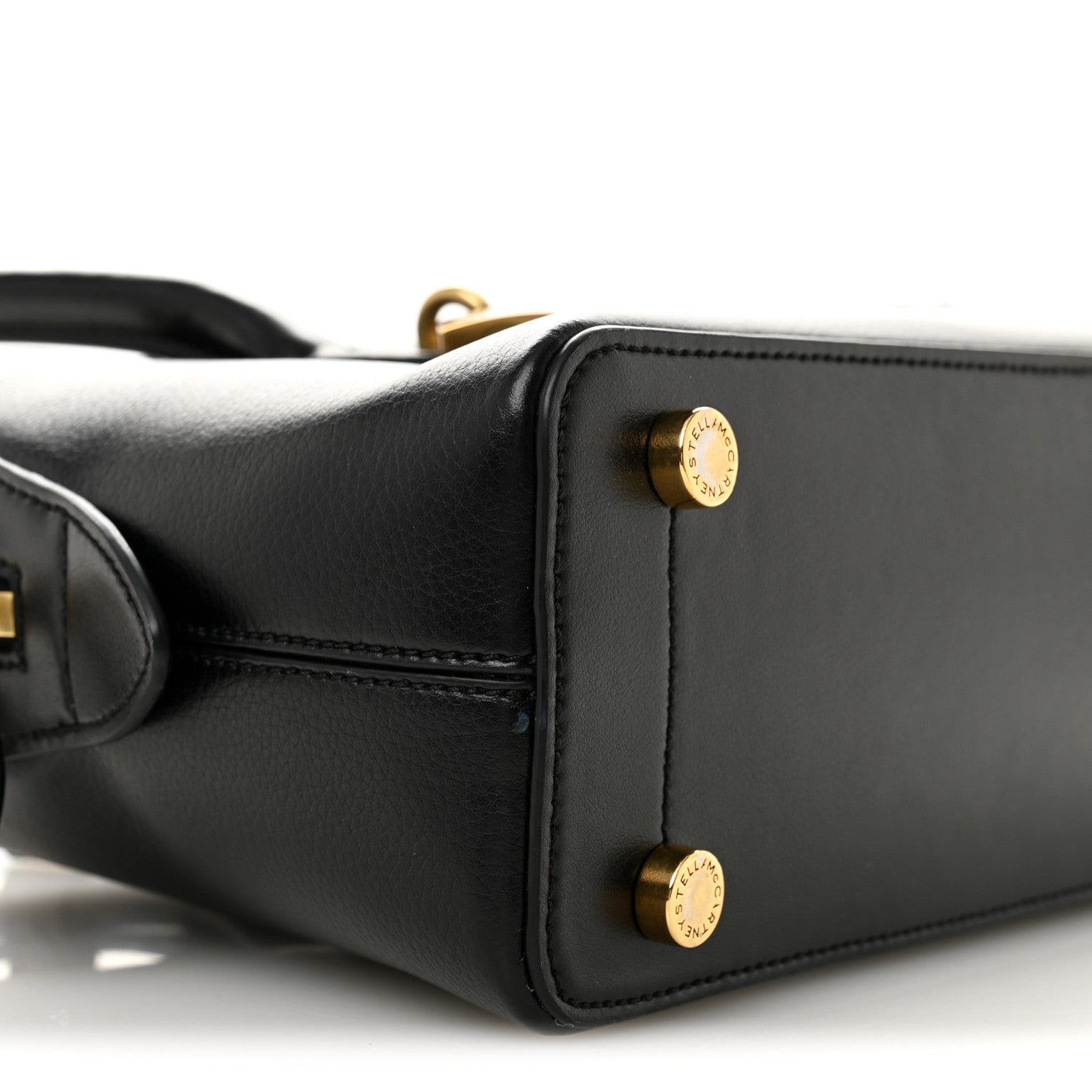 Stella McCartney Eco Grainy Alter Mat Ryder Shoulder Bag Black 8 of 9