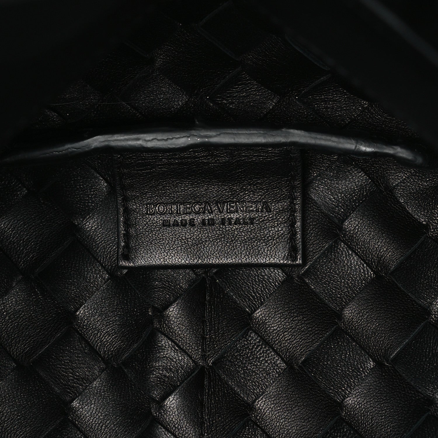Bottega Veneta Nappa Intrecciato Tie Shoulder Bag Black Black 6 of 10