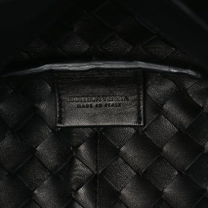 Bottega Veneta Nappa Intrecciato Tie Shoulder Bag Black Black 6 of 10