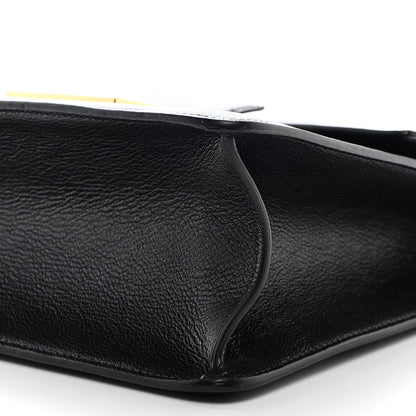 Tom Ford Shiny Goatskin Medium 001 Top Handle Bag Black 8 of 13