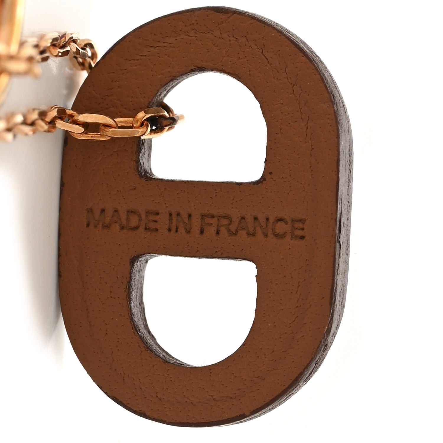 Hermes Swift O'Maillon Pendant Necklace Gold 6 of 8